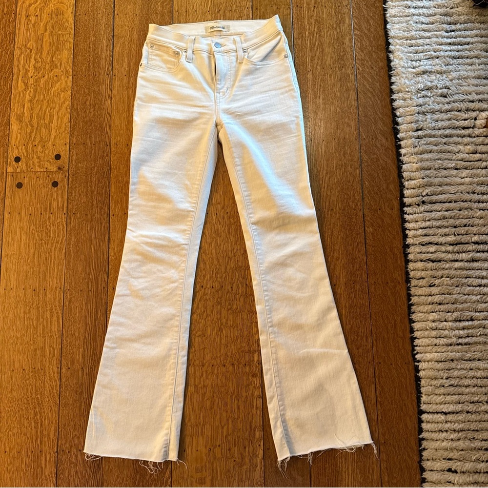 Madewell Women's Cream - Kick out full length